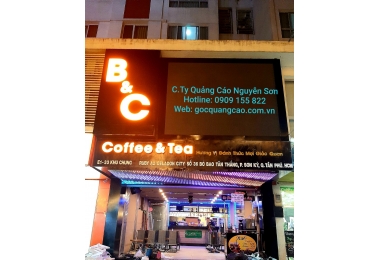 Mẫu Bảng Hiệu ALu Cho Quán Cafe